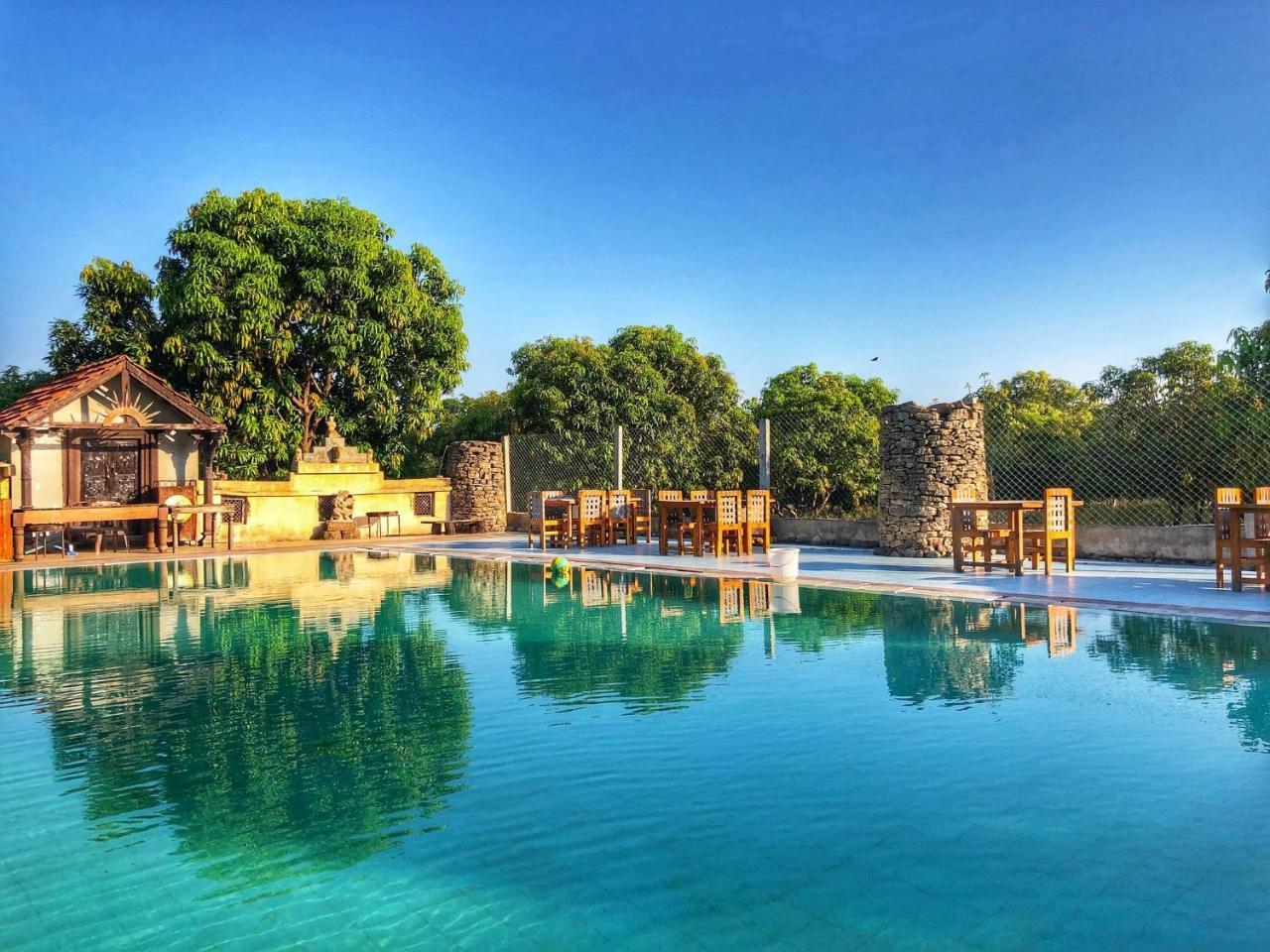 Gir Lions Paw Resort With Swimming Pool Sasan Gir Buitenkant foto